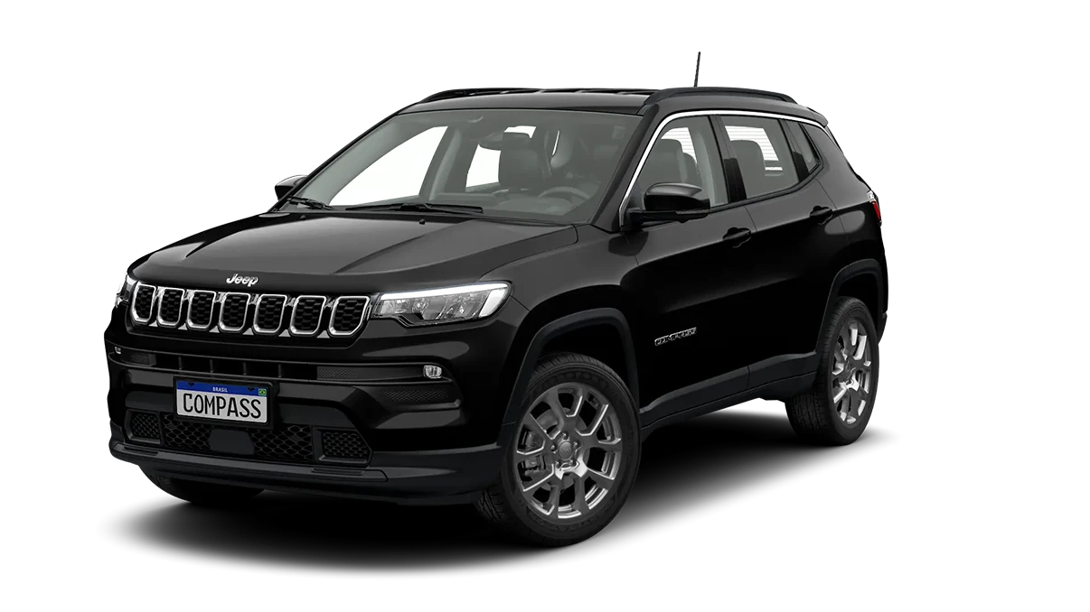 Jeep Compass blindado preto – Omnidrive