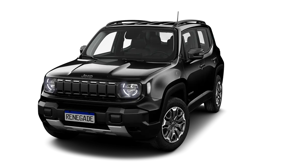 Jeep Renegade blindado preto – Omnidrive